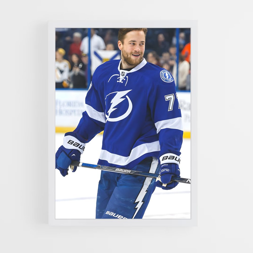 Poster Captain Lightning – affiche Hockey sur glace (vue 3)